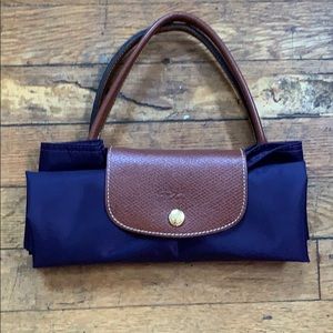 Longchamp Le Pliage Purple Cabas